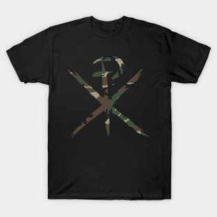 Camouflage Chi Rho T-Shirt